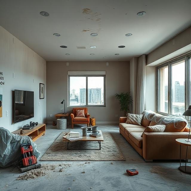 Proje 1 - Salon Temizliği - Öncesi